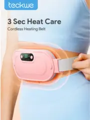 Cramps Menstrual Heating Pad Period Pain Relief Abdominal Back Massage Belt