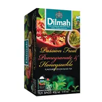 在飛比找Yahoo奇摩購物中心優惠-Dilmah 帝瑪 百香果石榴紅茶 茶包 無咖啡因 2g*2