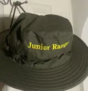Junior Ranger Wild Wild West Bucket Safari Hat Boys Green Kids Size XL NWT