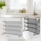 Spice Rack Organizer 4 Tier Bathroom Shelf Countertop Stand