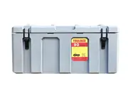90L Poly Tool Box Storage Grey Case Heavy Duty Waterproof Cargo Box