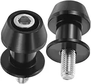 2pcs Motorcycle Swing Arm Spools Stand 10mm Replacement Bobbins for Motorbike Swingarm Support Durable Swing Arm Sliders for Paddock Use
