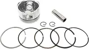 UPMKUVZAQB Piston Assembly For 110cc Bikes Go Karts ATV 52.4mm Piston 13mm Pin Set SUIT For ALL Chinese 125CC AIR COOL Pistons and rings