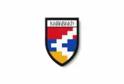 PATCH PATCHES EMBLEM IRON ON GLUE PRINT FLAG world crest nagorno karabakh