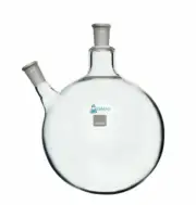 USA Lab Equipment 1L Round Bottom Receiving Flask - 2 neck 24/40 1000ML