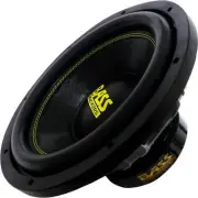 Bass Rockers 12" 2000W Dual 4-Ohm Car Subs Subwoofer Speakers Pair (2pc) BR124LP