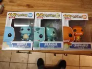 Funko Pop! Pokémon Collection - Squirtle, Bulbasaur & Charmander