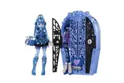 Monster High Skulltimate Secrets Doll Accessories Set, Monster Mysteries Abbey Bominable with Dress-Up Closet 19+ Surprises Including Clothes