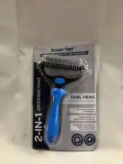 Maxpower Planet Pet Grooming Brush Dog Undercoat Rake Comb Dematting Deshed