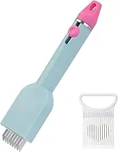 Scallion Cutter Kitchen Shredder,Garlic Cutter Food Chopper - Portable Safe Kitchen Tool for Home Dining Room Restaurant Family