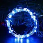 1- 10M Battery LED Powered Copper Wire String Fairy Xmas Party Lights Warm White