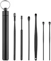 Ear Wax Removal, Ear Wax Removal Tool Reusable Washable Replacement Soft Silicone Tips for Cleaner Earwax, Ear Wax Removal Kit Cleaner Tools