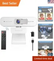Zoom Certified, N940P Gen 2 2K Zoomable Webcam with Remote| Sony_Starvis Sens...