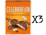 3 Boxes Leclerc Celebration Smores Style Truffle Cookie 240g Each-Canada FRESH