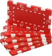 KICHOUSE Poker Chips Set 5pcs Bingo Game Tokens Poker Gambling Chips Number Game Tokens Gaming Tokens for Boys and Girls Adults