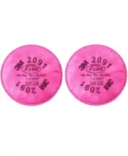 3M 2091 Pink Round Filters