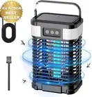 Solar Bug Zapper – Waterproof Electric Mosquito Killer for Outdoor & Camping
