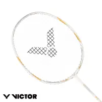 在飛比找momo購物網優惠-【VICTOR 勝利體育】羽球拍(JS-T1 A 珍珠瓷白)