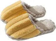 [Generic] Men And Women House Slippers Non Slip Cotton Linen Indoor And Outdoor Slipper Sandals Toe Bedroom Breathable Shoes Mens Slipper Slides Size 9