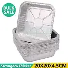 Aluminium Foil Tray Disposable Container BBQ Oven Baking Roasting Tray Takeaway