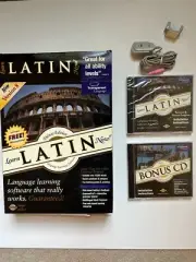 Learn LATIN Now Version 8 Language Learning New Sealed CD-ROM
