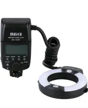 Meike MK-14EXT iTTL TTL LED Macro Ring Flash Light For Nikon D800 D5200 D7100 US