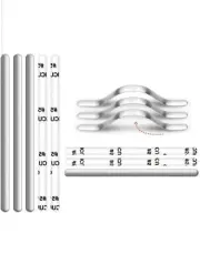 Aluminum Strips Nose Bridge Wire Flat Clips DIY Wire for Sewing Crafts 100 pc