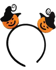 Witchy Pumpkin Headband
