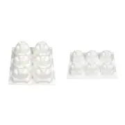 6Cavity Little Hamster Molds DIY Mousse Cake Molds for Making Chocolate Fondants