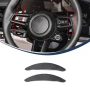 Carbon Fiber Paddle Shifter Extension Trim For Porsche Panamera Macan 992 911 (for: Porsche)