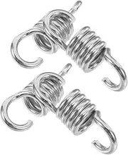 JOINPAYA 4pcs Porch Swing Springs: Heavy Duty Hammock Chair Hook Suspension Swing Extension Spring for Hanging Chair Hammock Gym Patio Hanger