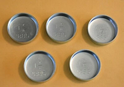 5 Steel 1 7/8" Expansion Plug Cup Engine Freeze Plug Chrysler AMC Ford GM Jeep