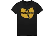 Wu-Tang Clan Unisex Adult Logo T-Shirt (Black) - UTRO1691