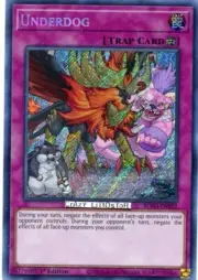 YU-GI-OH UNDERDOG 1ST ED SECRET RARE MINT BLVO-EN092