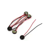 5 Pcs Double Wire Leads Condenser Microphone Cartridge 4mm x 2mm