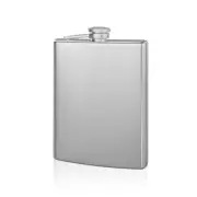 Small Flask 6oz Compact Hip Pocket Booze Smuggle Liquor Whiskey Stainless Steel