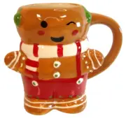 Wondershop Gingerbread Boy Man Earthenware Coffee Mug Target 2024 16 oz Christm