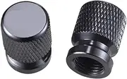xinjiedianzi Compatible With Cb400 Cb125r Cb190r Cb250r Cb150f Cb 650R 1000R Cb1100 Cb1300 Wheel Tire Valve Caps Stem Cover Motorcycle Accessories(Gray)