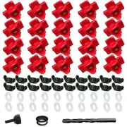 Horizontal Water Nipples Automatic Poultry Nipples for Chicken Waterer Kit Dr...