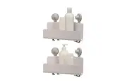 Joseph Joseph EasyStore 2-piece Corner Shower Shelf Set