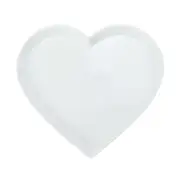 Mikasa Chalk Porcelain Heart Serving Platter 30cm White - Robins Kitchen