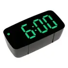 Mirror Clock Large Display Digital Alarm Clock LED Electronic Clock For Bedside