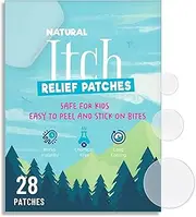 Itch Relief Patch for Kids, 28pcs Anti Itch Stickers, Fast Bite Itch Relief, Reduces Swell, Summer Travel Essentials, Bite Suction Tool Alternative for Outdoor, Camp, Hiking