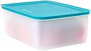 New Tupperware Tupperware Freezer Mates Plus Extra Large Container 5.7L 24 Cup Blue Seal