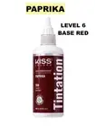 KISS TINTATION Semi-Permanent Hair Color 5 fl oz PAPRIKA T850 Level: 6 BASE RED