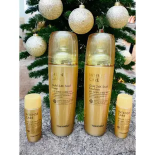 TONYMOLY 蝸牛全修護黃金24k 套裝 化妝水+乳液 送20ml 乳液+化妝水 優惠活動即日起數量有限