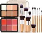 Joyeee Cream Concealer Palette/Blush Palette Kit, 2 In One Blendable Blush Co...