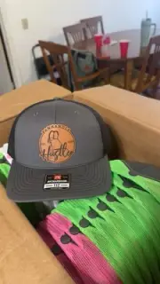 Richardson Panhandle Hustler Truckers Hat One Size Fits All SnapBack Hat Black