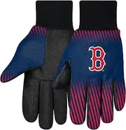 FOCO NFL Adult Size Work Gloves (Boston Red Sox), Team Color