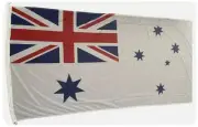 Quality Australian- RAN Flag- White Ensign- 90 x 150 cm
